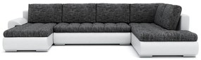 Разтегателен диван в П-образна форма TONIO II, 300x75x200, lawa 17/soft 17, дясно