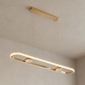 ВИСЯЩА ТАВАННА ЛАМПА LED G159-CP GOLD