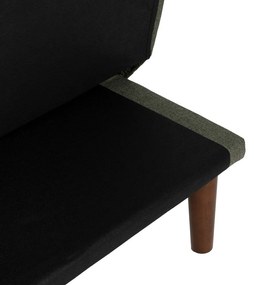 Зелен шенилов разтегателен диван 181 cm – Ixia