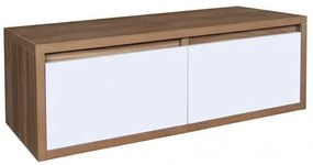 Конзолен PVC шкаф ICP 4540-120, без умивалник, 120x45x40см
