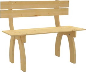 41960 vidaXL Градинска пейка, 150 см, импрегнирано борово дърво