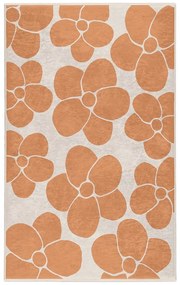 Оранжев килим подходящ за пране 160x230 cm Orange Meadow – Mila Home