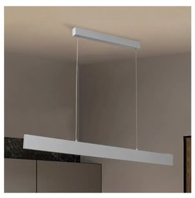Brilagi - LED Димируем пендел SLIMLINE LED/40W/230V 3000-6000K сребрист + д.у.