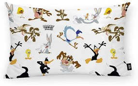 Калъфка за възглавница Looney Tunes Looney Characters C Бял 30 x 50 cm