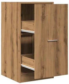 855195 vidaXL Шкаф органайзер, дъб артизан, 40x41x77,5 см, инженерно дърво