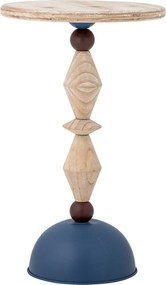 Кръгла странична масичка от масивна ела ø 30 cm Mannelli – Bloomingville