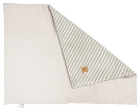 Кремаво бебешко одеяло от рипсено кадифе 100x77 cm – Meowbaby