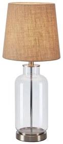Настолна лампа в естествен цвят с абажур от юта (височина 60 cm) Costero - Markslöjd