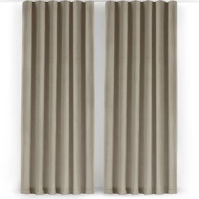 Бежова затъмняваща завеса 140x270 cm Velto – Filumi