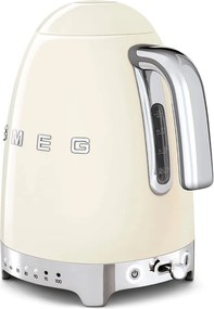 Кремава електрическа кана от неръждаема стомана 1,7 l Retro Style – SMEG
