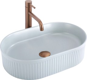 Умивалник за плот Rea Vanda Baby Blue Matt