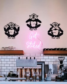 Стенна декорация "Маймуните"