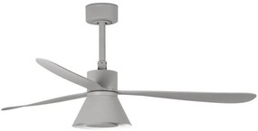 FARO 33762WT-24-LED Димируем вентилатор AMELIA L CONE LED/20W/230V сив Ø 132 см WT + д.у.