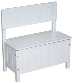 Бяла детска пейка – Roba