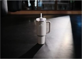 Светлосив термос със сламка от неръждаема стомана 1,18 l Quencher H2.0 FlowState Tumbler Ash – Stanley