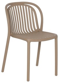 Бежов пластмасов трапезен стол Alia – Ixia