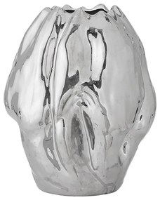 Глинена ваза в сребрист цвят (височина 29 cm) Bobby – Bloomingville