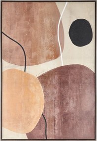 Печатна/с ръчно рисувани елементи картина с включена рамка/върху платно 83x123 cm Gallery – Bizzotto