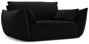 Черно кадифено кресло Vanda – Mazzini Sofas