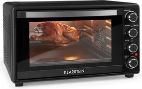 Klarstein Masterchef 60, мини фурна, 60 l, 2000 W, 100 - 230 ° C, таймер, черна