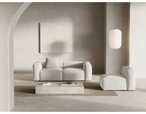 Бежов диван от рипсено кадифе 224 cm Bergano – Cosmopolitan Design