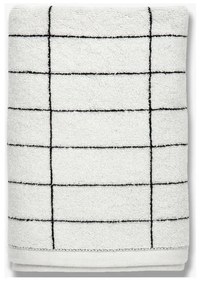 Бяла памучна кърпа 50x100 cm Tile Stone - Mette Ditmer Denmark