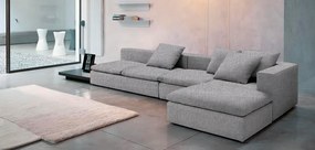 Ъгъл диван Lory-280φ 135β cm.-Light gray