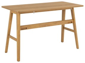 Работна маса от дъб 60x120 cm Barnett – Actona
