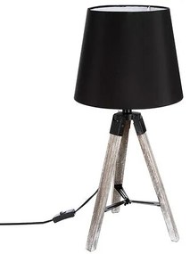 Настолна лампа atmosphera Runo Tripod, 58 cm - Черен