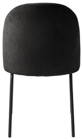 Черен трапезен стол Creston - Unique Furniture