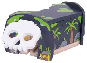 Bigjigs - Дървена пещера - Череп BJT260