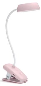 Philips - LED Димируема лампа с щипка DONUTCLIP LED/3W/5V 1200 mAh розов