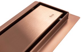 Линеен сифон Rea Pure Neo brushed copper 60