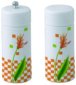 Комплект солница и мелничка за пипер ZEPHYR ZP 1227 F, Регулиране едринатана смилане, Керамика