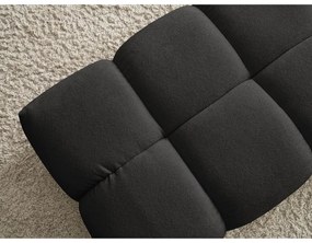 Черна шенилова табуретка Everest – Bobochic Paris