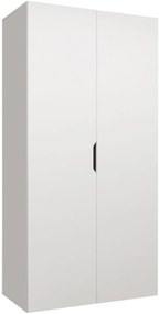 Гардероб Малага двукрилен-Бял