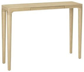 Дъбова конзолна маса в естествен цвят 12x110 cm Heart'n'Soul - UMAGE