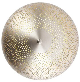 Ориенталска таванна лампа стомана със светлинен ефект - Sinbad