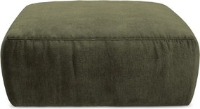 Зелена шенилова табуретка Kuki – Makamii