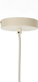 Бежово метално висящо осветително тяло ø 26,5 cm Wubbo – White Label