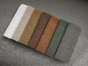 Сив диван от прежда с примки от букле 193 cm Elina – Bobochic Paris