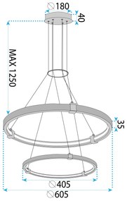 Лампа LED LHJ037-CP2 GOLD