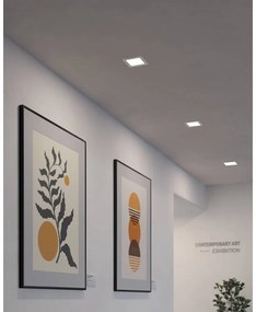 Бяло LED вградено осветление осветително тяло за таван 12x12 cm FUEVA 5 – EGLO