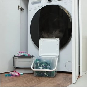 Пластмасова кутия за съхранение с капак - Rotho