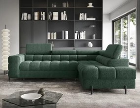 Ъглов диван Ferucce-Prasino-Right