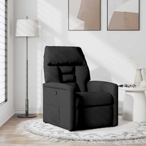 4015544 vidaXL Наклоняем стол, черен, текстил
