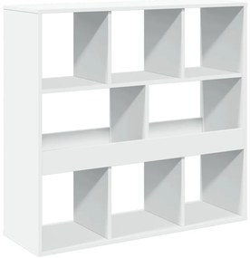 854472 vidaXL Библиотека/разделител за стая, бяла, 100x33x94,5 см