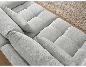 Светлосив шенилов диван 264 cm Ivane – Bobochic Paris