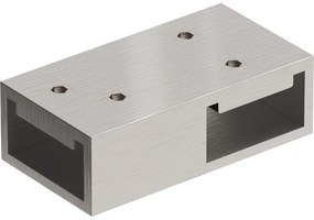 Mexen T свързващ елемент за стенни стойки, четкан никел - 800-09-97