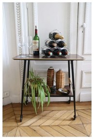 Сива метална стойка за вино - Compactor